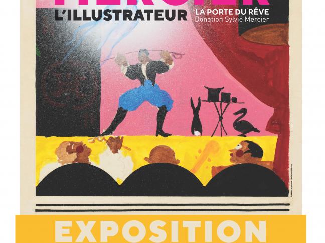 Maquette pour l'affiche du film "La femme invisible", 1933.