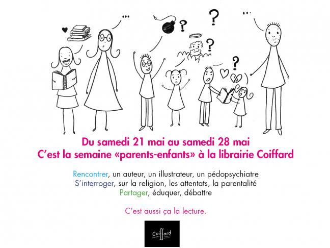 La semaine "Parents-enfants" à la librairie Coiffard