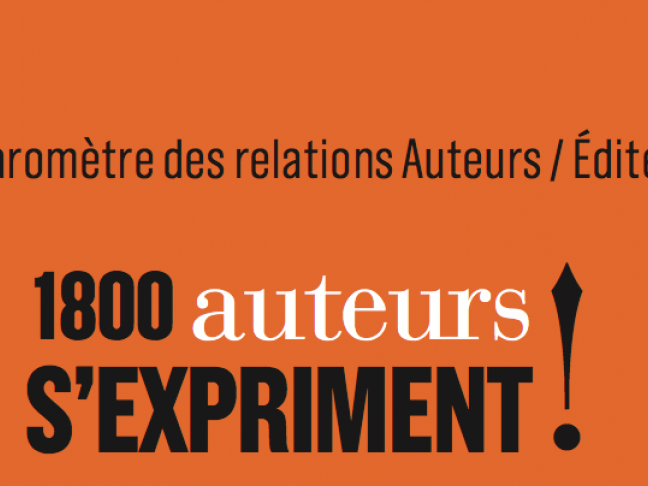 Baromètre des relations auteurs éditeurs