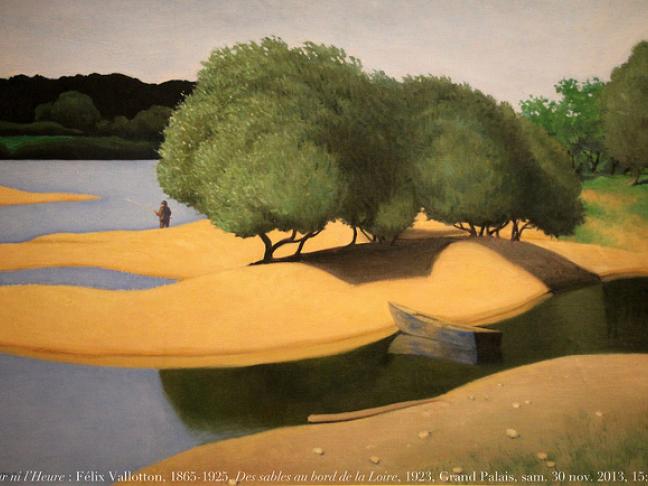 Félix Vallotton, 1865-1925, Des sables au bord de la Loire, 1923