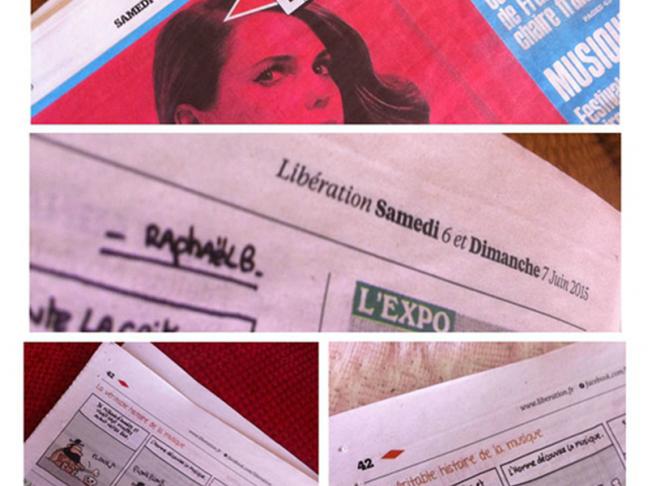 Raphaël Beuchot strippe pour Libé