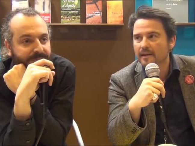 David Demartis et Jérôme Martin, fondateurs des éditions du Murmure