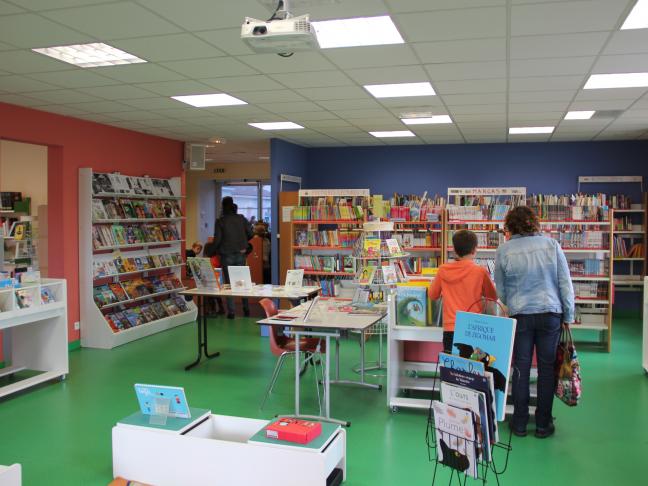 La bibliothèque actuelle des Sorinières