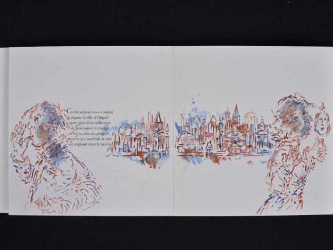 « Comment ne pas être trop éloigné du texte sans en être une illustration redondante ? »  Maxime Godard