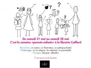 La semaine "Parents-enfants" à la librairie Coiffard