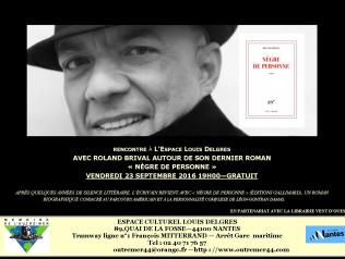 Soirée littéraire avec Roland Brival